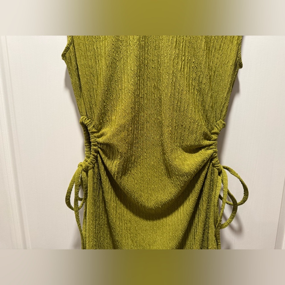 Cutout Drawstring Mini Dress - Picture 6 of 8